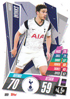 Harry Winks Tottenham Hotspur 2020/21 Topps Match Attax CL #TOT09